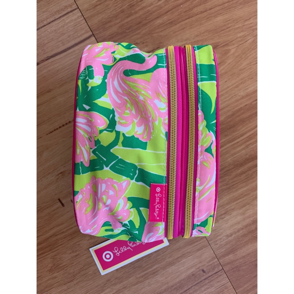 NWT Lilly Pulitzer for Target large cosmetic case